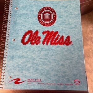 Ole Miss Spiral Notebook
